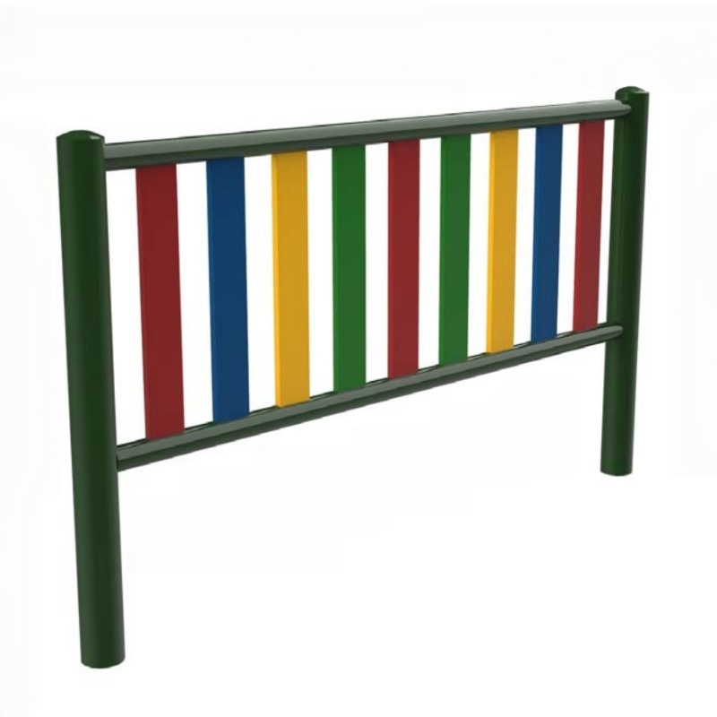Colored fence 