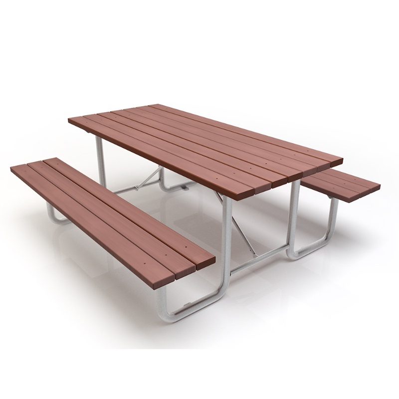 Eco-friendly Picnic table with WPC slats MUPT-2