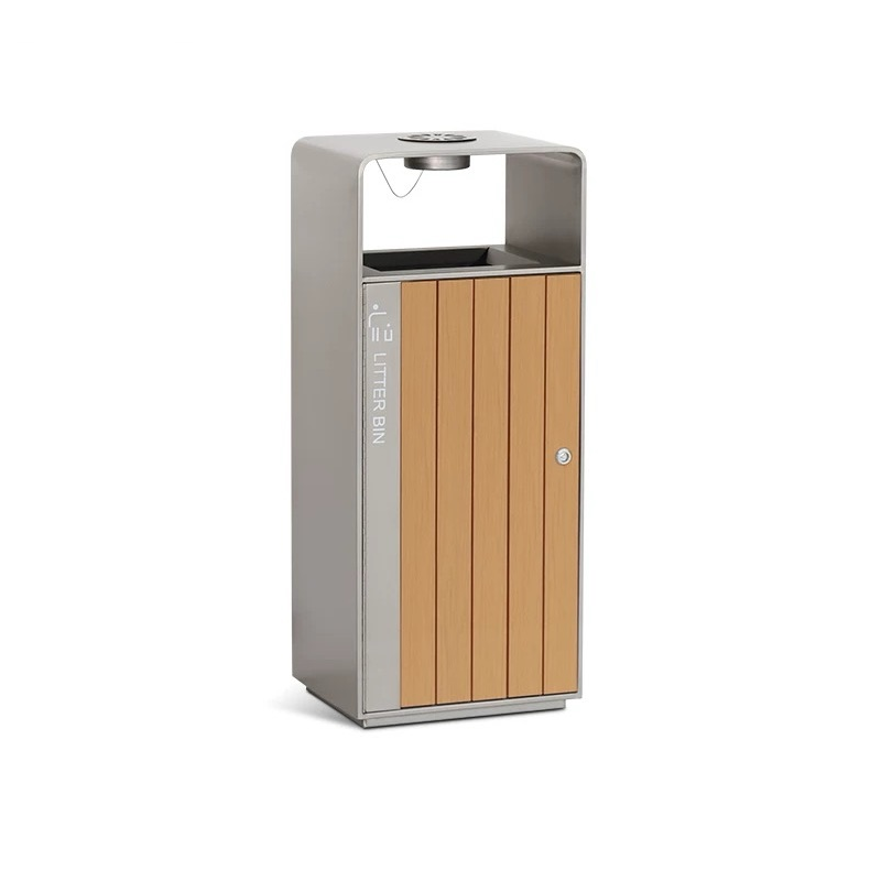 Stainless Steel Litter Bin