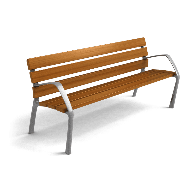 Bench in Cast and Wood, MUBC-QW-1