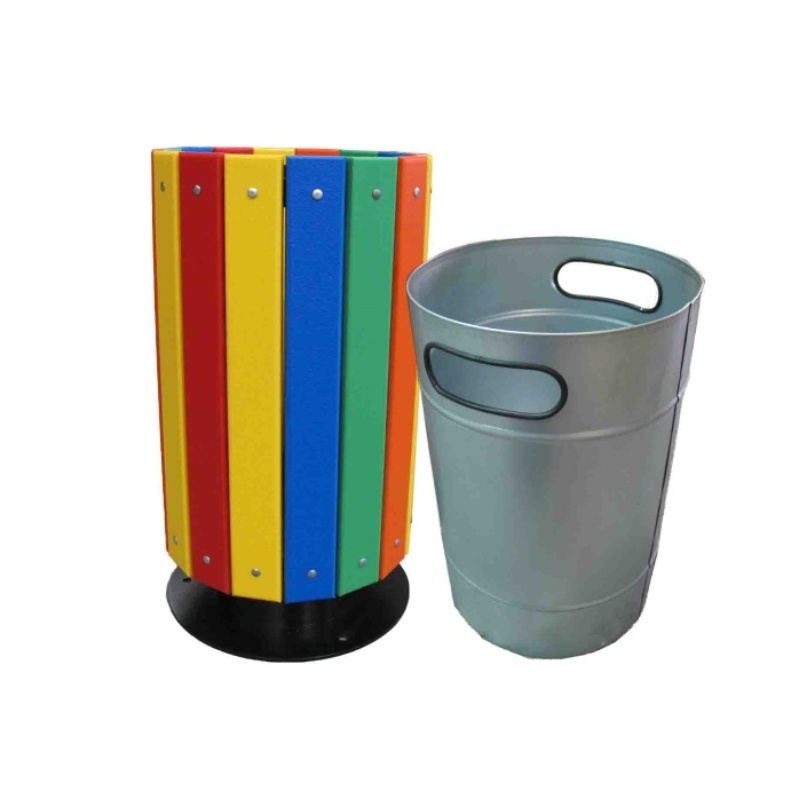 Colored Litter Bin
